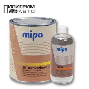 Кислотный грунт Mipa Aktivprimer 2K-Washprimer chromatfrei 1 л. с отвердителем Mipa Harter WPZ