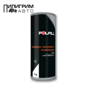 Антигравий POLFILL ANTIGRAVITEL 200, 1 кг, черный