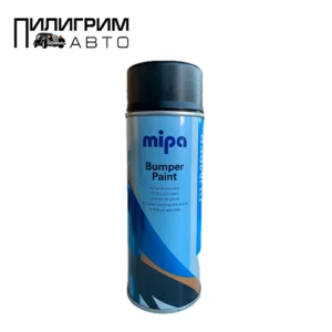 Спрей краска для бамперов MIPA 400мл черная