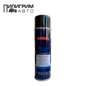 Ranal 1K- грунт толстослойный -спрей,черный.500мл