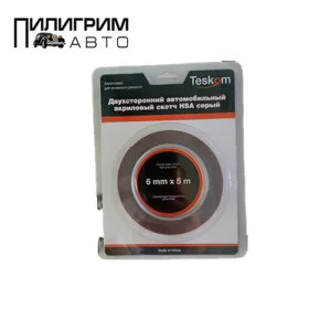 Вспененный двухсторонний скотч HSA Teskom. 6мм*5м.