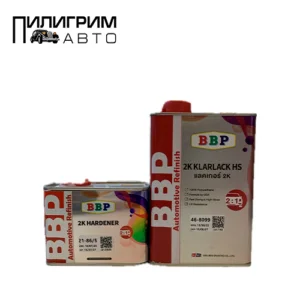 Лак BBP BIG BEN полиуретановый 2K HS Clear 1л+0,5 отв.