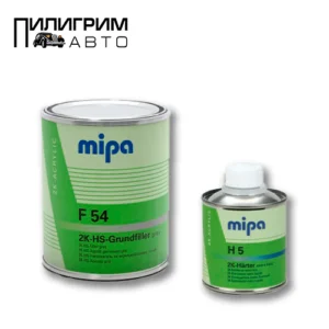 Акриловый грунт Mipa 4+1 HS серый 1л