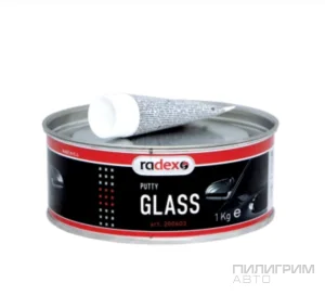 Шпатлевка полиэфирная с отв. RADEX Glass 1.8 кг