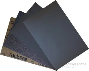 Водостойкая шлифовочная бумага RADEX WRF 230мм*280 Р600 (1 лист)