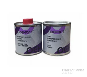 Грунт антикоррозионный эпоксидный с отверд. DEKART (0,4л + 0,4л)